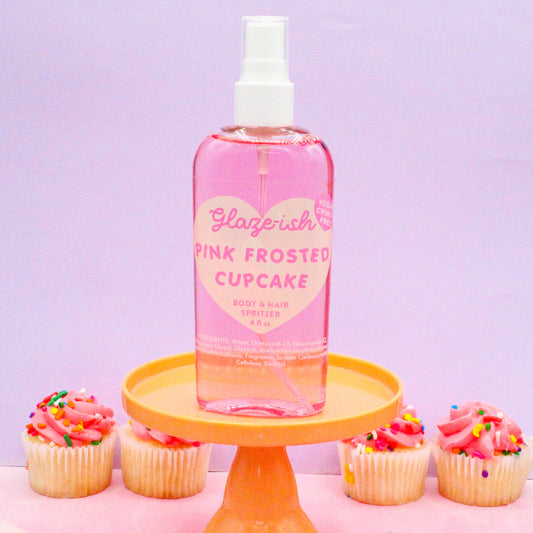 Pink Frosted Cupcake- Body/Hair Spritzer