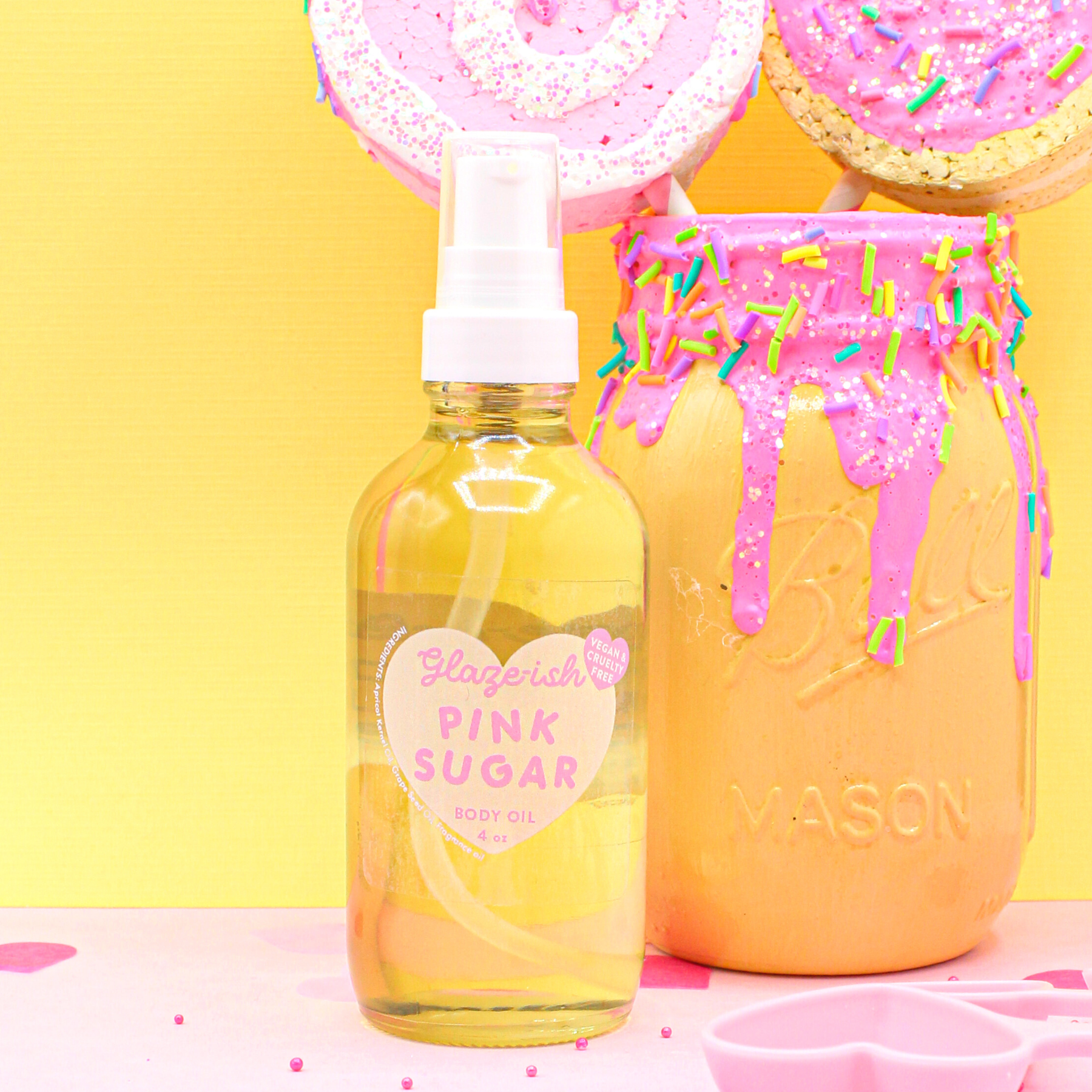 Pink Sugar- Body Oil – GLAZE-ISH