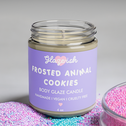 Frosted Animal Cookie- Body Glaze Candle