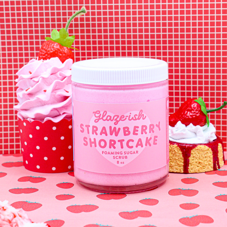 Strawberry Shortcake- Foaming Sugar Scrub