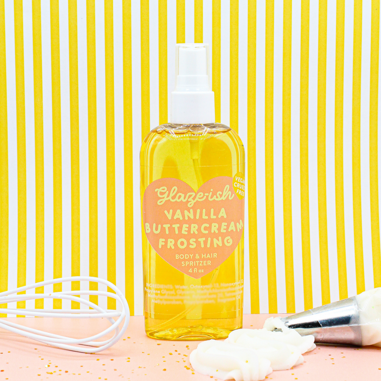 Vanilla Buttercream Frosting- Body/Hair Spritzer